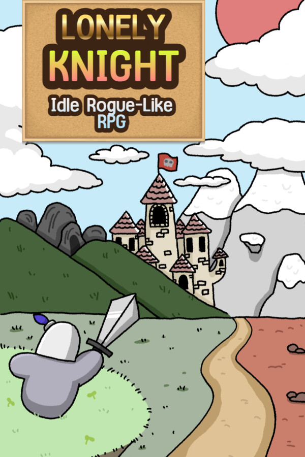 Steam portrait for Lonely Knight - Idle Roguelike RPG.
