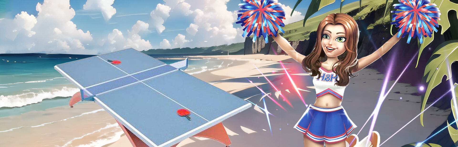 Beach Ping Pong Babes VR