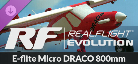 RealFlight Evolution - E-flite Micro DRACO 800mm cover art