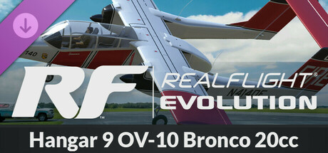 RealFlight Evolution - Hangar 9 OV-10 Bronco 20cc cover art