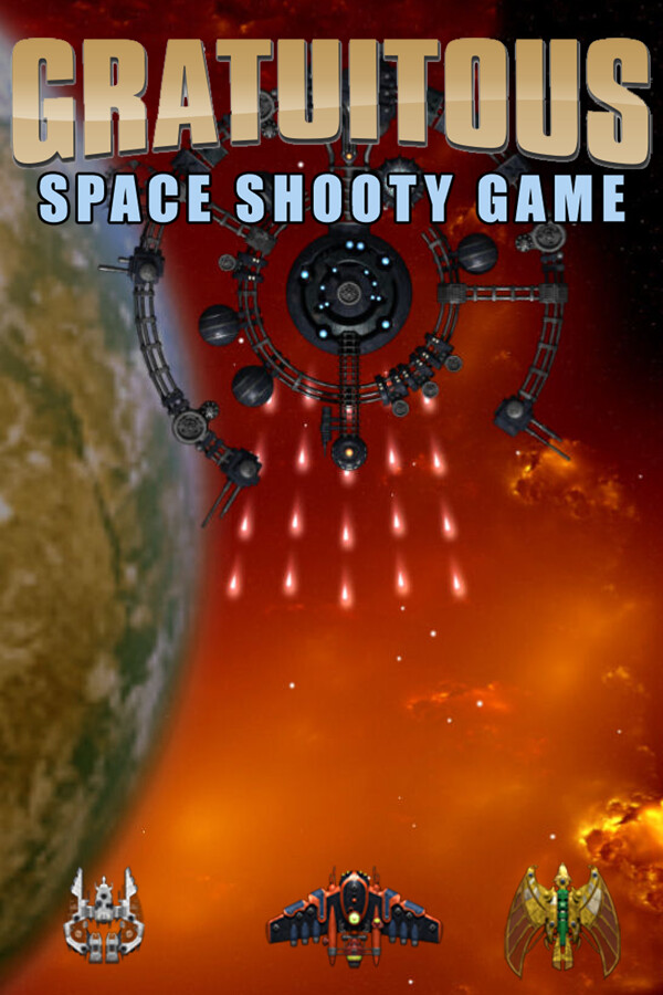 Steam portrait for Gratuitous Space Shooty Game.