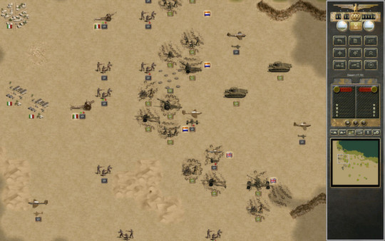 Скриншот из Panzer Corps: Afrika Korps