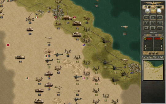 Скриншот из Panzer Corps: Afrika Korps