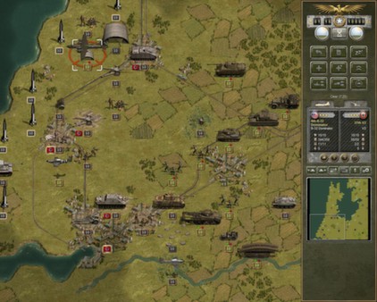 Скриншот из Panzer Corps: Allied Corps