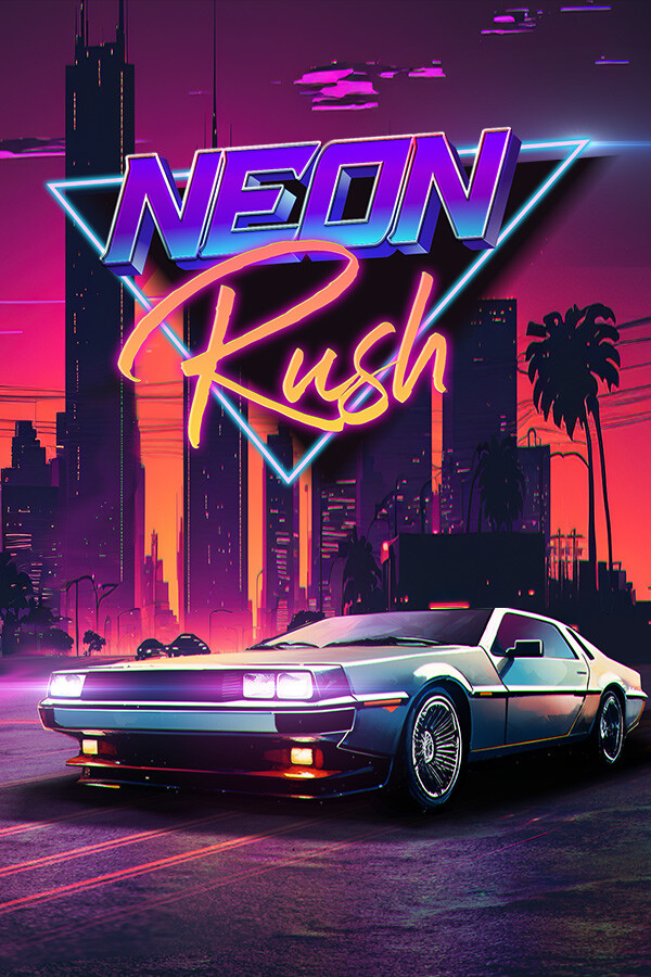 Steam portrait for Neon Rush.