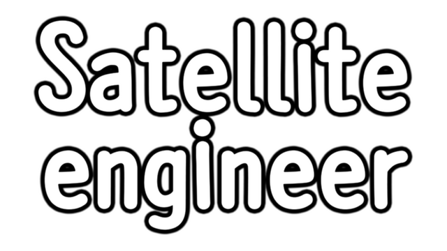 Satellite engineer Logo