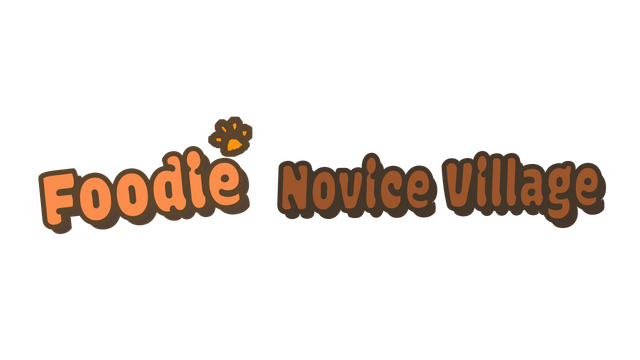 Foodie novice village Logo