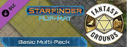Fantasy Grounds - Starfinder RPG - Starfinder Flip-Mat - Basic Terrain Multi-Pack
