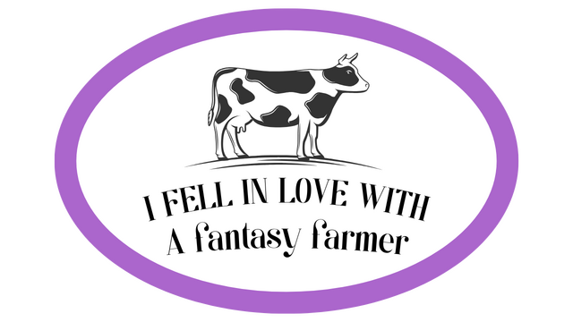 I Fell In Love With A Fantasy Farmer Logo