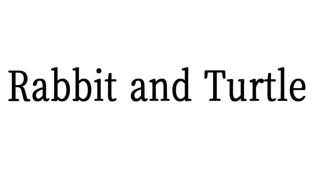 Rabbit and Turtle Logo