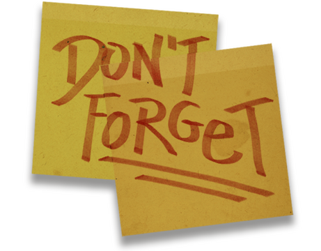 Don't Forget Logo