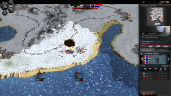 Panzer Tactics HD screenshot