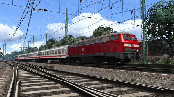 Скриншот из Train Simulator: DB BR 218 Loco Add-On