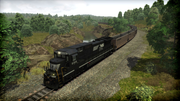 Скриншот из Train Simulator: Norfolk Southern Dash8-40C Loco Add-On