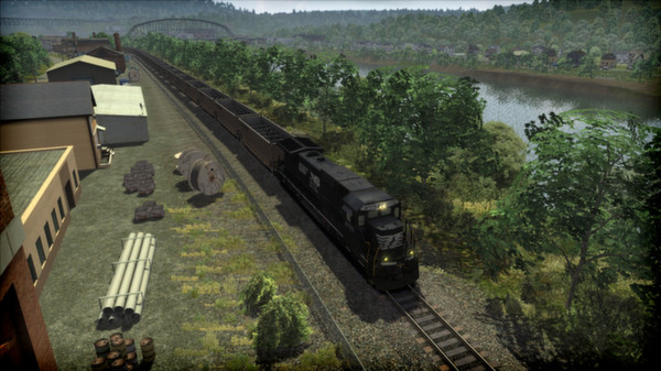 Скриншот из Train Simulator: Norfolk Southern Dash8-40C Loco Add-On