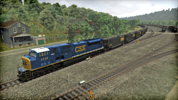 Скриншот из Train Simulator: CSX SD80MAC Loco Add-On