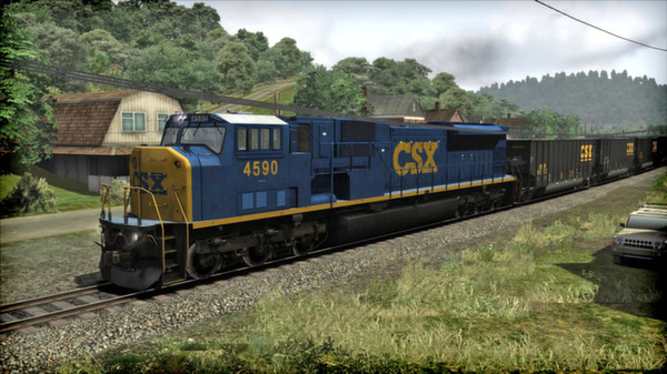 Скриншот из Train Simulator: CSX SD80MAC Loco Add-On