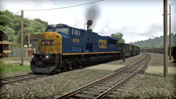 Скриншот из Train Simulator: CSX SD80MAC Loco Add-On