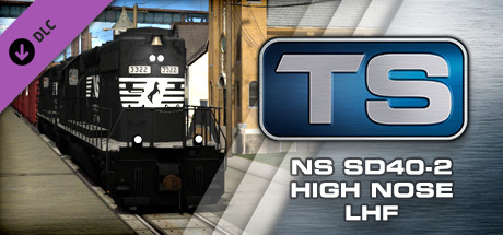 Train Simulator: Norfolk Southern SD40-2 High Nose Long Hood Forward Loco Add-On cover art