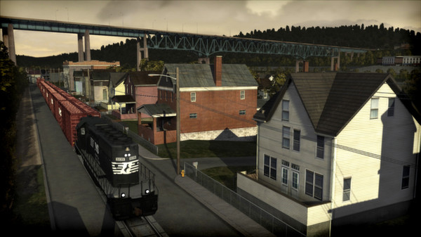 Скриншот из Train Simulator: Norfolk Southern SD40-2 High Nose Long Hood Forward Loco Add-On