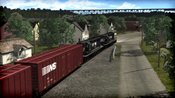 Скриншот из Train Simulator: Norfolk Southern SD40-2 High Nose Long Hood Forward Loco Add-On