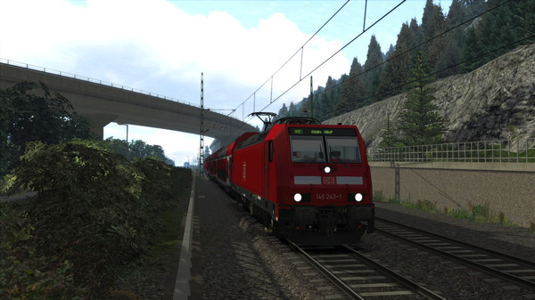 Скриншот из Train Simulator: West Rhine: Cologne - Koblenz Route Add-On