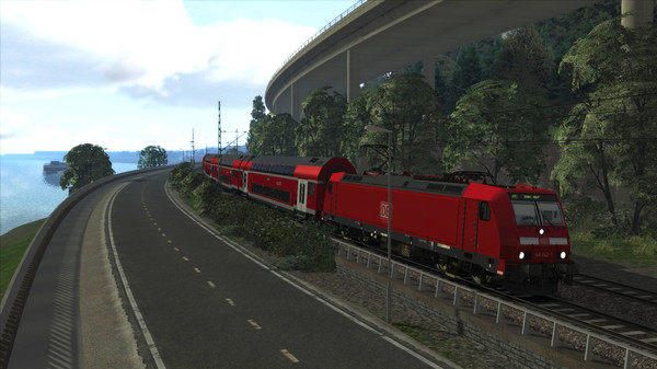 Скриншот из Train Simulator: West Rhine: Cologne - Koblenz Route Add-On