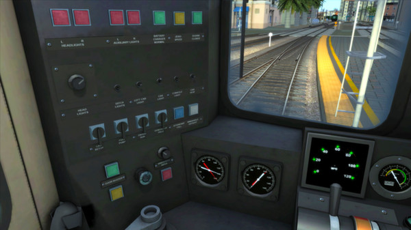 Скриншот из Train Simulator: Los Angeles Commuter Rail F59PH Loco Add-On