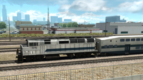 Скриншот из Train Simulator: Los Angeles Commuter Rail F59PH Loco Add-On