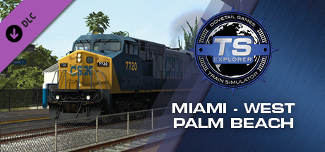 Train Simulator: Miami - West Palm Beach cover art