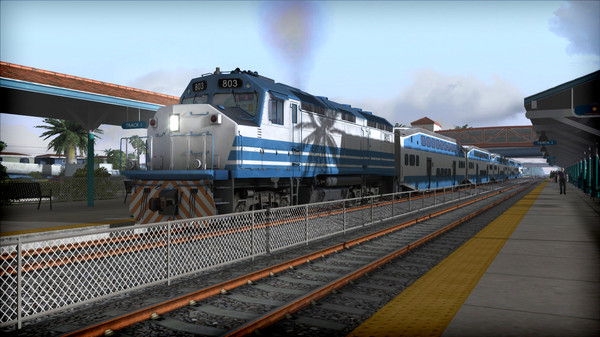 Скриншот из Train Simulator: Miami Commuter Rail F40PHL-2 Loco Add-On