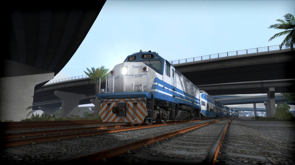 Скриншот из Train Simulator: Miami Commuter Rail F40PHL-2 Loco Add-On