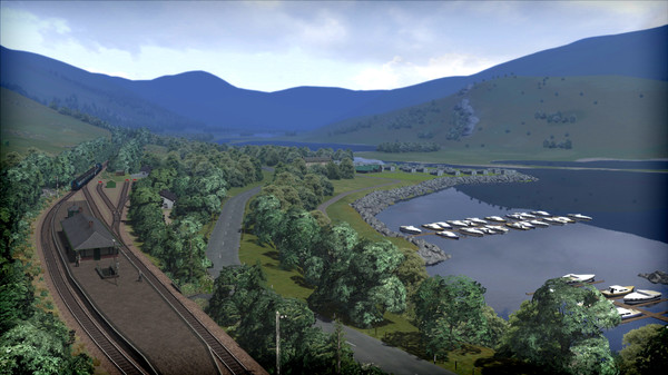 Скриншот из Train Simulator: West Highland Line (South) Route Add-On