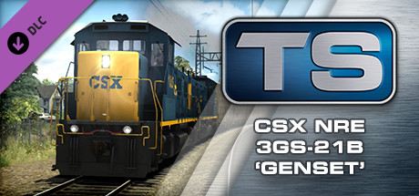 Train Simulator: CSX 3GS-21B 'Genset' Loco Add-On cover art