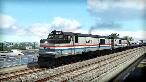 Скриншот из Train Simulator: Amtrak P30CH Loco Add-On