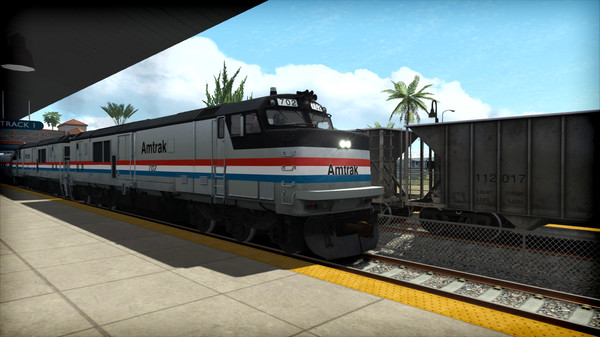 Скриншот из Train Simulator: Amtrak P30CH Loco Add-On