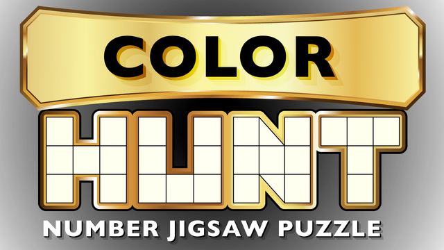 Color Hunt - Number Jigsaw Puzzle Logo
