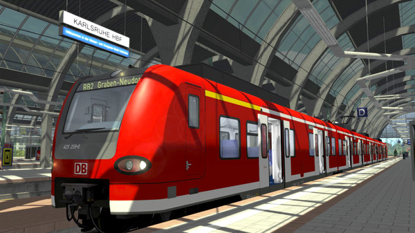 Скриншот из Train Simulator: The Rhine Railway: Mannheim - Karlsruhe Route Add-On