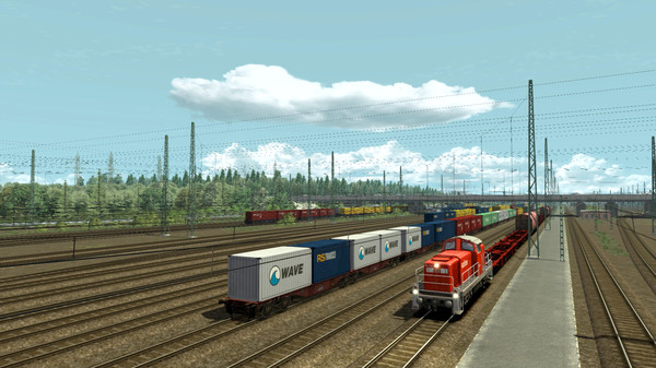 Скриншот из Train Simulator: The Rhine Railway: Mannheim - Karlsruhe Route Add-On