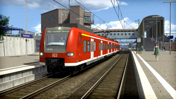 Скриншот из Train Simulator: The Rhine Railway: Mannheim - Karlsruhe Route Add-On