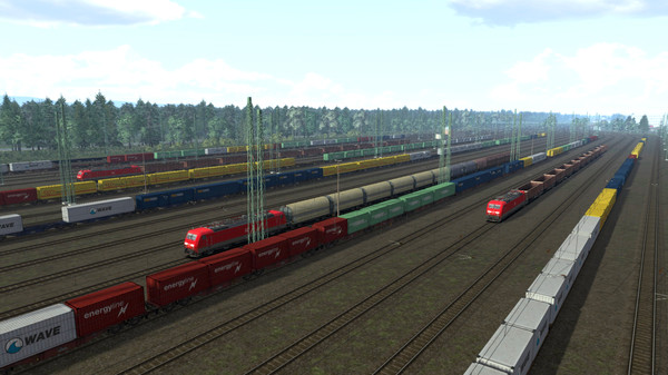 Скриншот из Train Simulator: The Rhine Railway: Mannheim - Karlsruhe Route Add-On