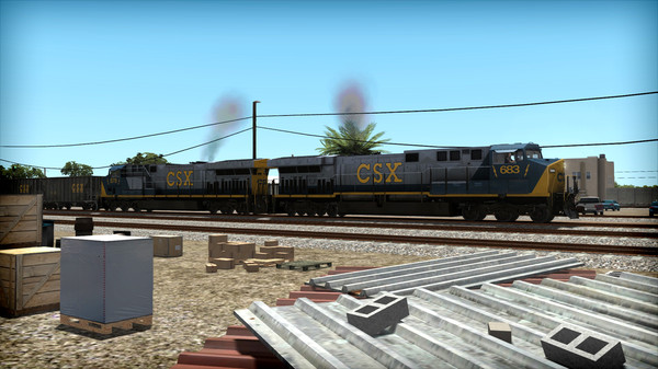 Скриншот из Train Simulator: CSX AC6000CW Loco