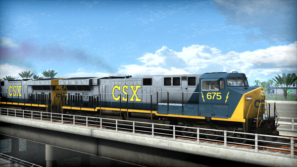 Скриншот из Train Simulator: CSX AC6000CW Loco