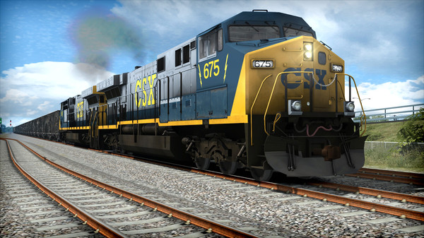 Скриншот из Train Simulator: CSX AC6000CW Loco