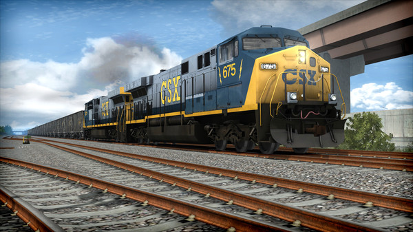 Скриншот из Train Simulator: CSX AC6000CW Loco