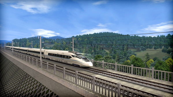 Скриншот из Train Simulator: CRH380D Loco Add-On