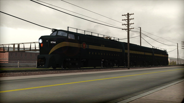 Скриншот из Train Simulator: PRR RF-16 'Sharknose' Loco Add-On