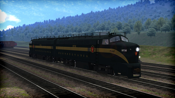 Скриншот из Train Simulator: PRR RF-16 'Sharknose' Loco Add-On