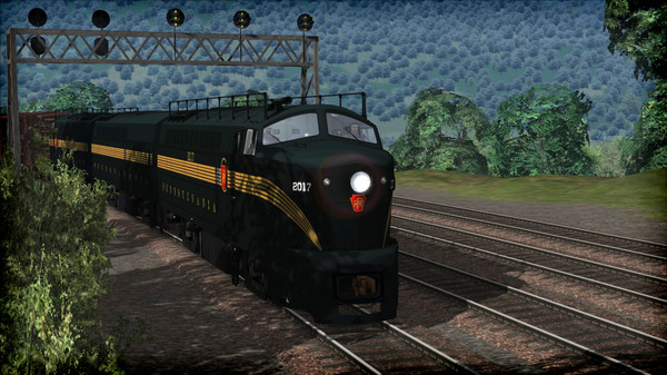 Скриншот из Train Simulator: PRR RF-16 'Sharknose' Loco Add-On