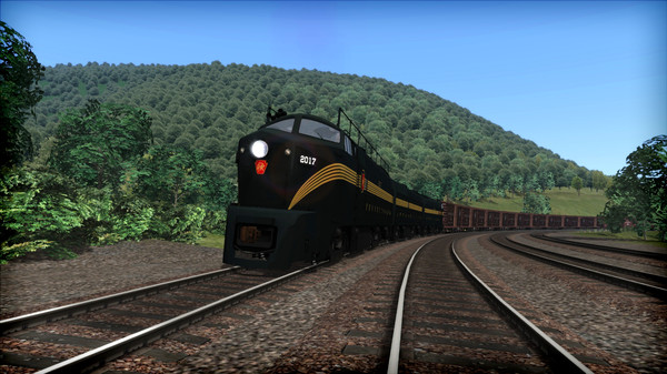 Скриншот из Train Simulator: PRR RF-16 'Sharknose' Loco Add-On